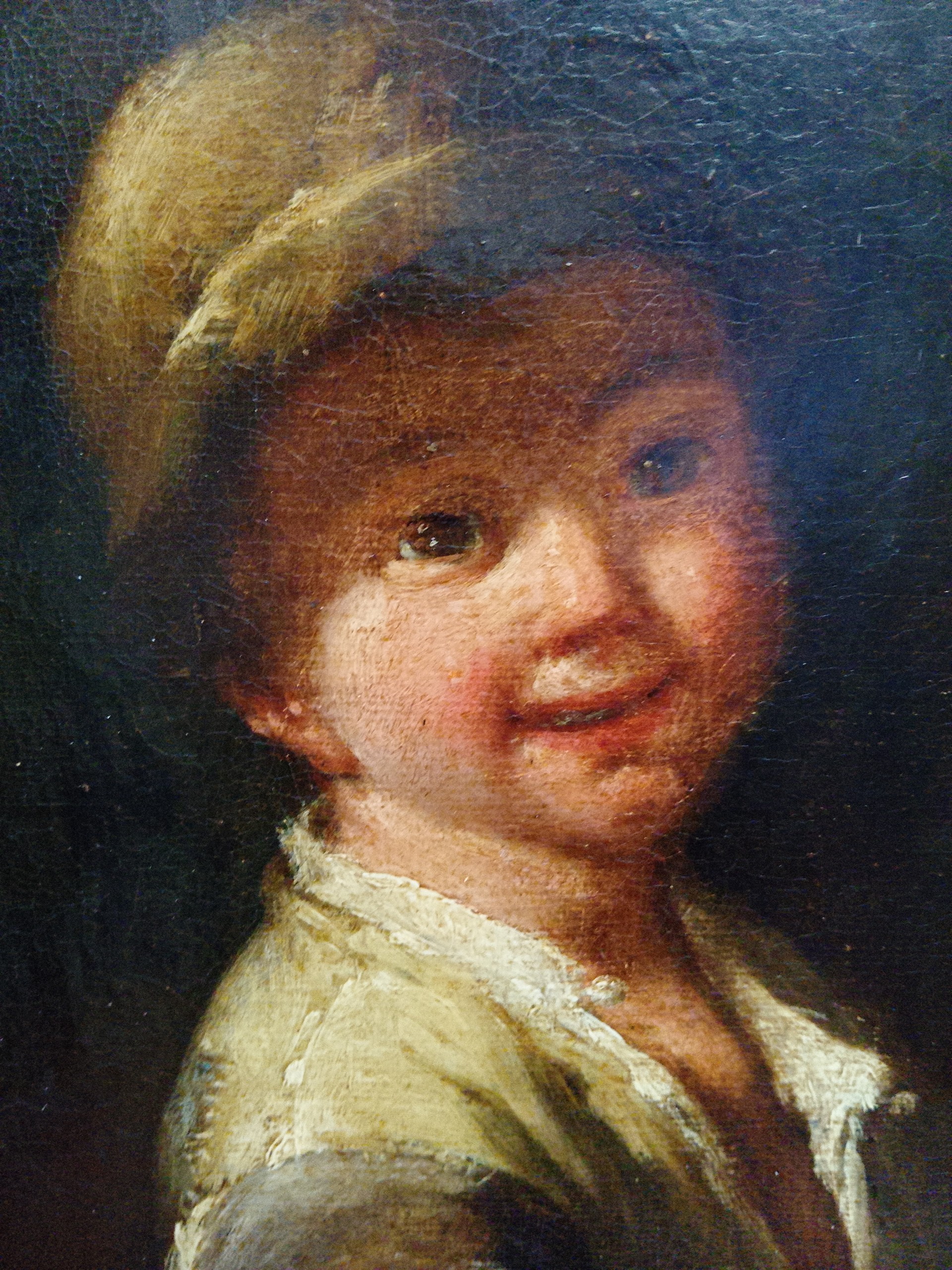 Antontio Mercurio Aramosi painting detail mcphersonantiques.com